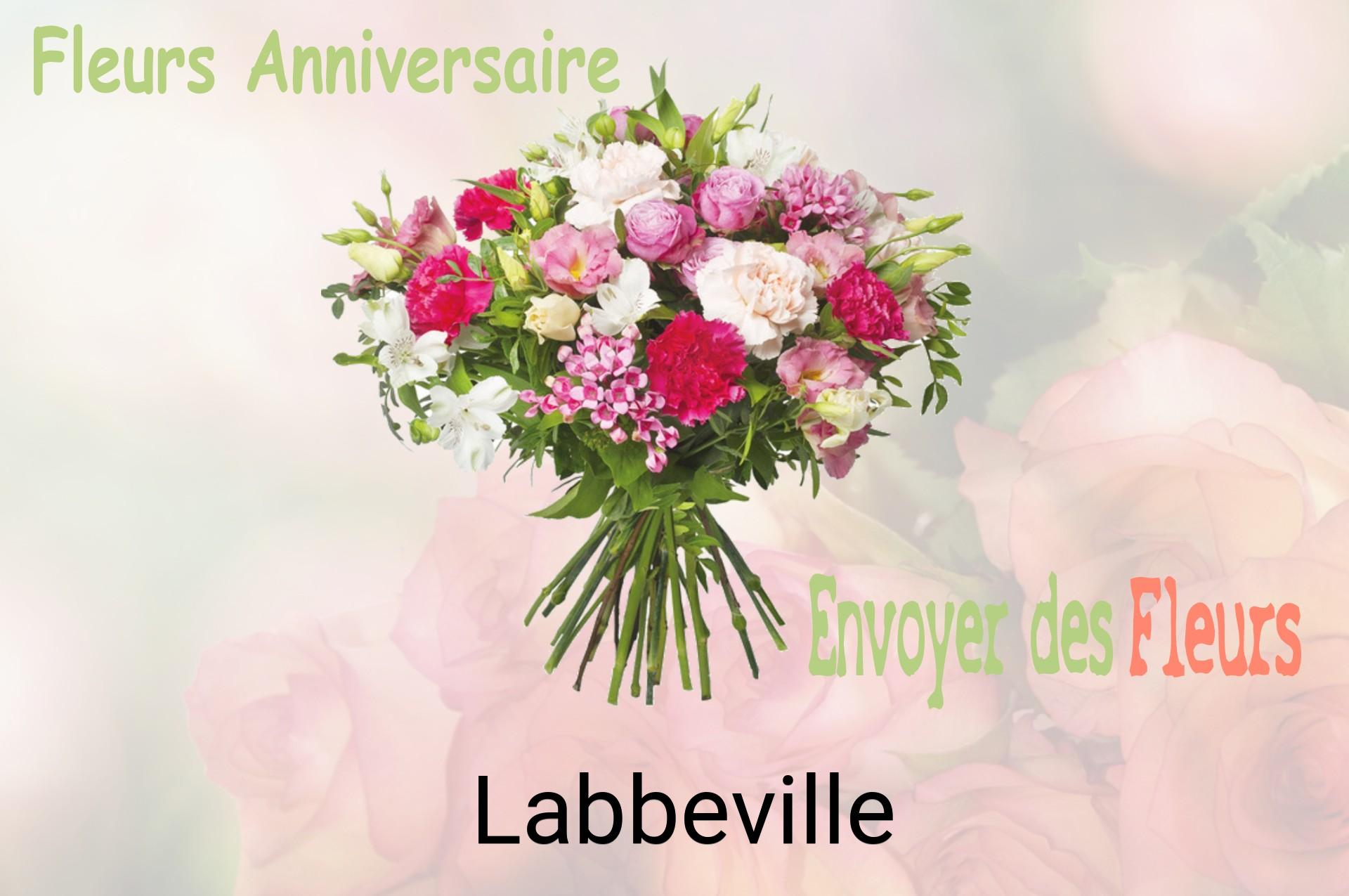 Bouquet de fleurs d’anniversaire livré à Labbeville